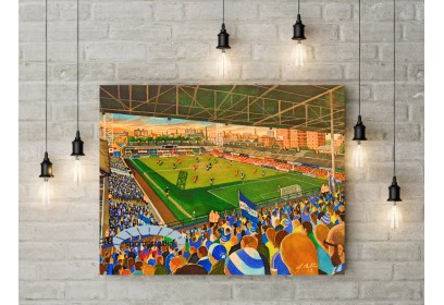 Leicester City FC Filbert Street Stadium Wall Art Canvas